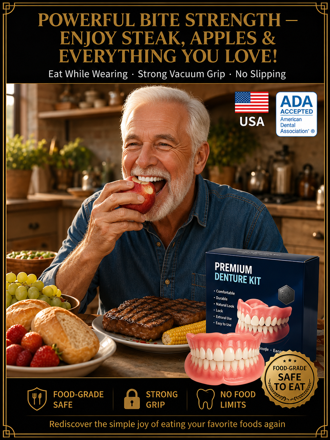 ADA-Certified Complete Dentures (USA)