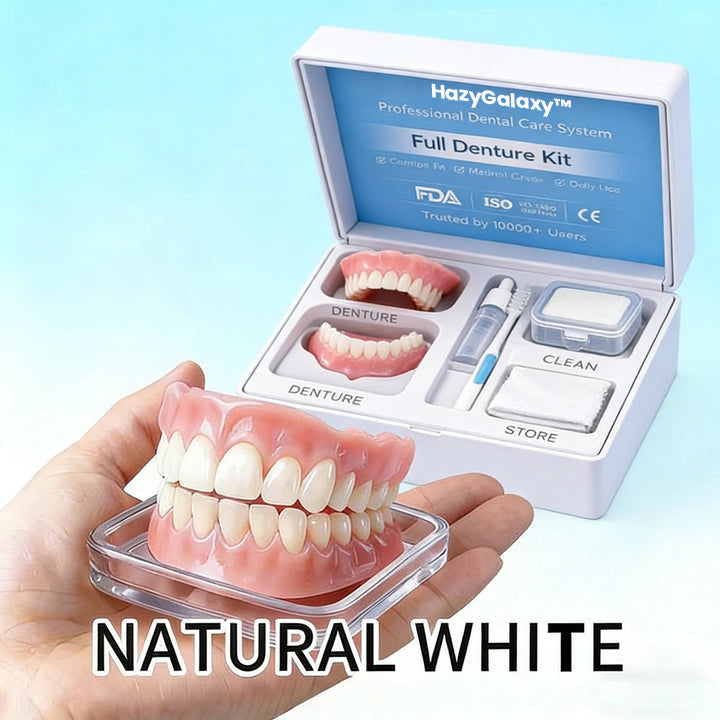 🔥HazyGalaxy™ Custom-Fit Dentures ⏰ ENDS TODAY   70% OFF | Smile with Confidence